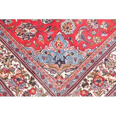 Tappeto Sarough Persia rosso grigio 202x313
