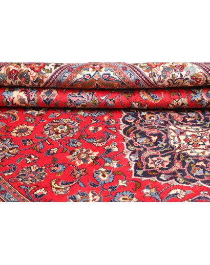 Tappeto Sarough Persia rosso grigio 202x313