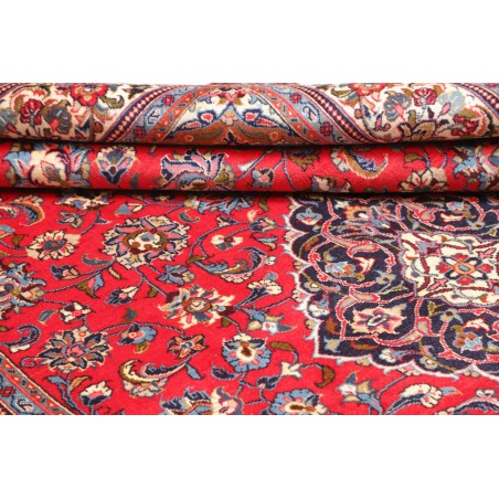 Tappeto Sarough Persia rosso grigio 202x313