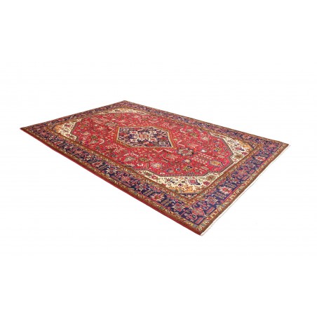 Tappeto Tabriz Persia marrone grigio 205x303