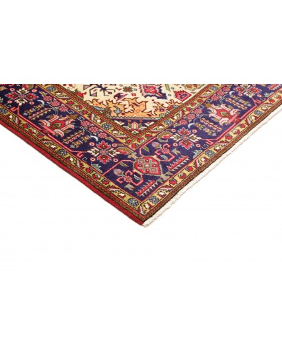 Tappeto Tabriz Persia marrone grigio 205x303