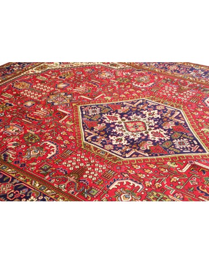 Tappeto Tabriz Persia marrone grigio 205x303