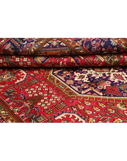 Tappeto Tabriz Persia marrone grigio 205x303