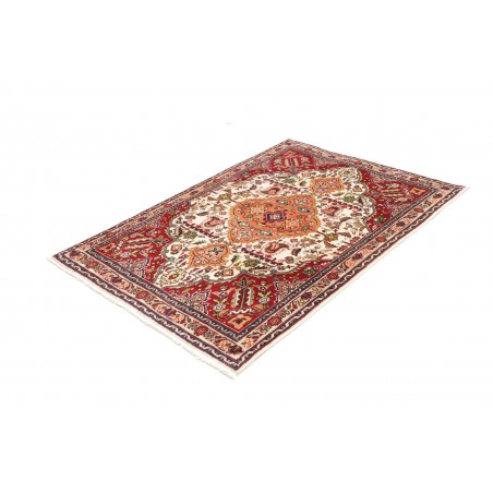 Tappeto Tabriz Persia giallo grigio 110x152