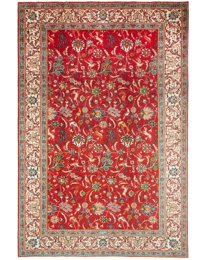 Tappeto Tabriz Persia marrone 227x343