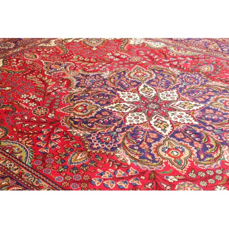 Tappeto Tabriz Persia rosso giallo 248x350