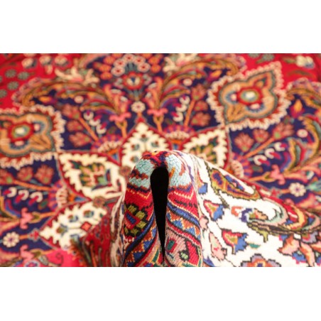 Tappeto Tabriz Persia rosso giallo 248x350