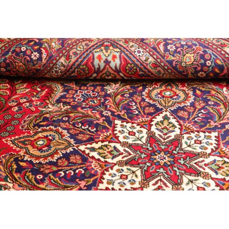 Tappeto Tabriz Persia rosso giallo 248x350