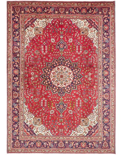 Tappeto Tabriz Persia marrone grigio 230x328