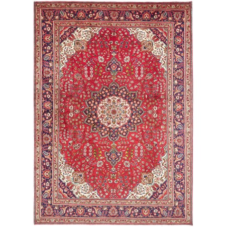 Tappeto Tabriz Persia marrone grigio 230x328