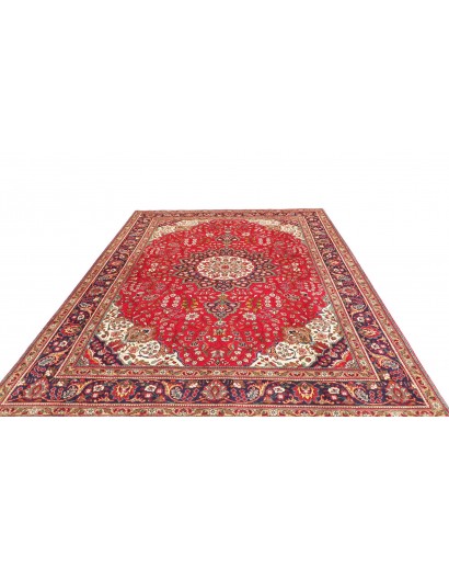 Tappeto Tabriz Persia marrone grigio 230x328