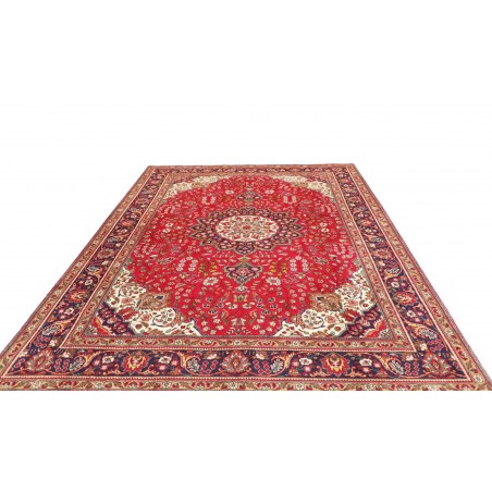 Tappeto Tabriz Persia marrone grigio 230x328