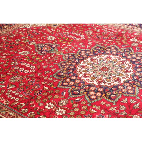 Tappeto Tabriz Persia marrone grigio 230x328