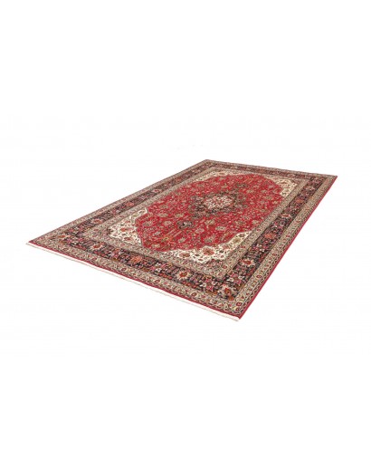 Tappeto Tabriz Persia marrone grigio 198x300