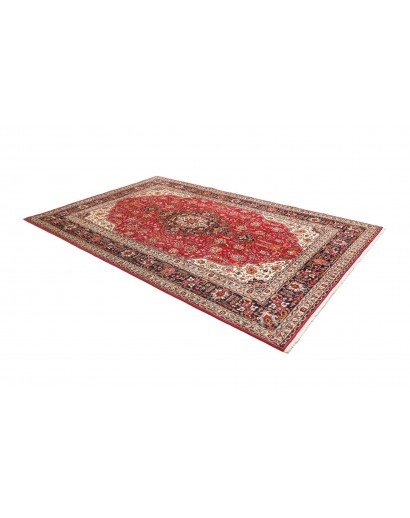 Tappeto Tabriz Persia marrone grigio 198x300