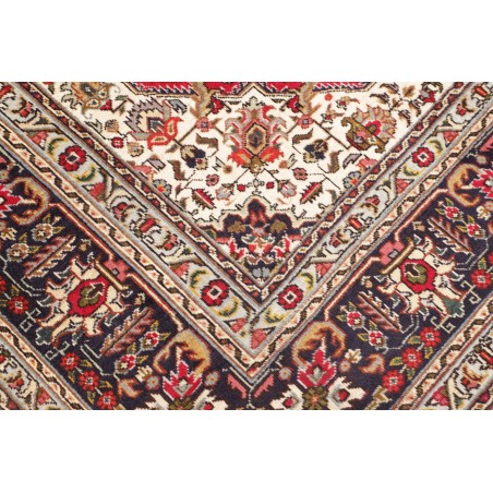 Tappeto Tabriz Persia marrone grigio 198x300