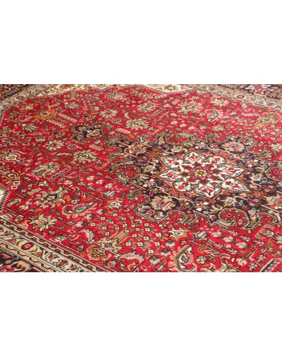 Tappeto Tabriz Persia marrone grigio 198x300