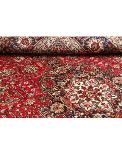 Tappeto Tabriz Persia marrone grigio 198x300