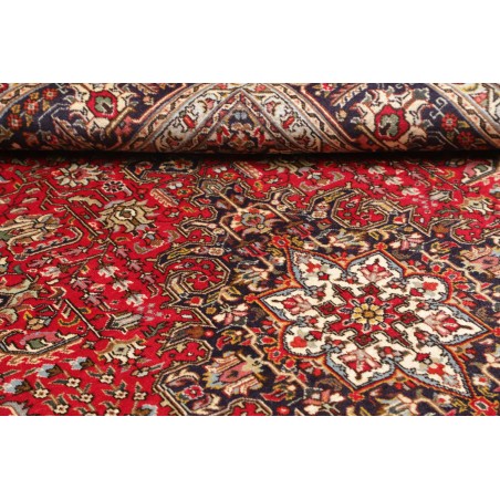 Tappeto Tabriz Persia marrone grigio 198x300