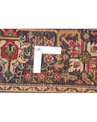 Tappeto Tabriz Persia marrone grigio 198x300