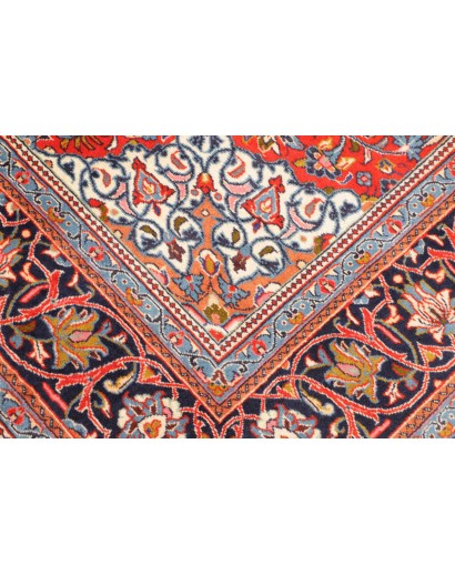 Tappeto Sarough Persia rosso beige 198x303