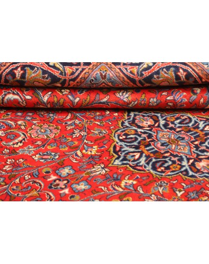 Tappeto Sarough Persia rosso beige 198x303