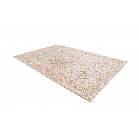 Tappeto Kashan Persia bianco verde 232x333