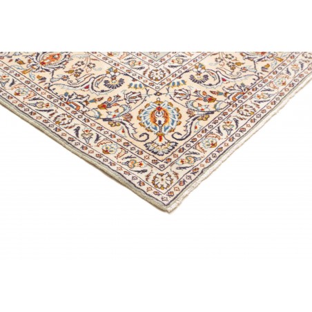 Tappeto Kashan Persia bianco verde 232x333