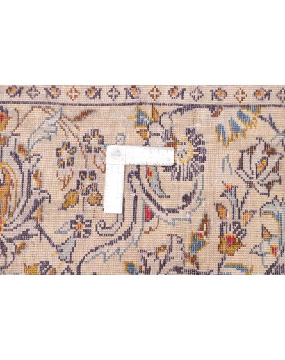 Tappeto Kashan Persia bianco verde 232x333
