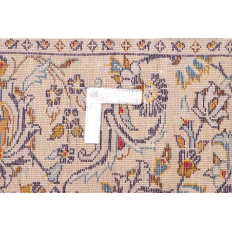 Tappeto Kashan Persia bianco verde 232x333