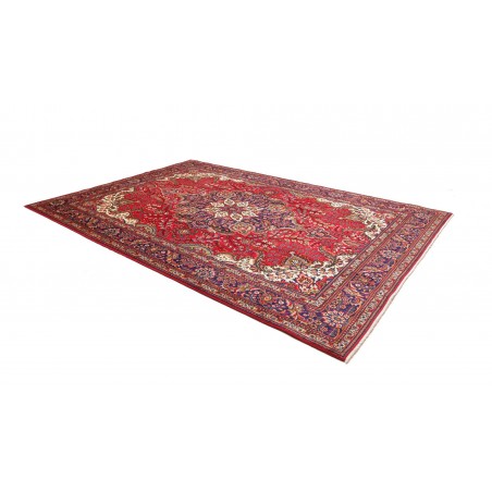 Tappeto Tabriz Persia marrone giallo 247x348