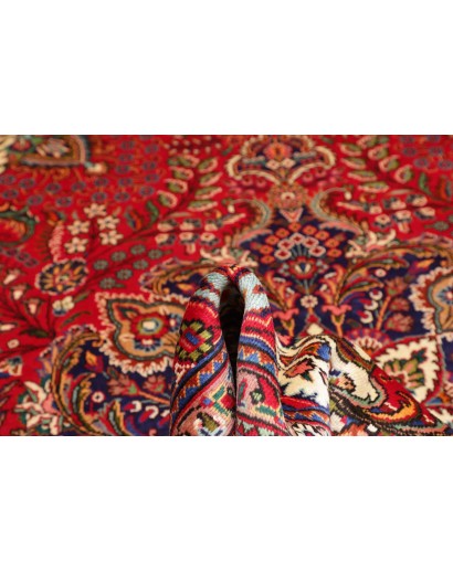 Tappeto Tabriz Persia marrone giallo 247x348
