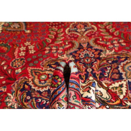 Tappeto Tabriz Persia marrone giallo 247x348
