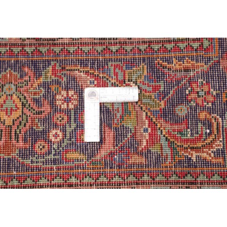 Tappeto Tabriz Persia marrone giallo 247x348