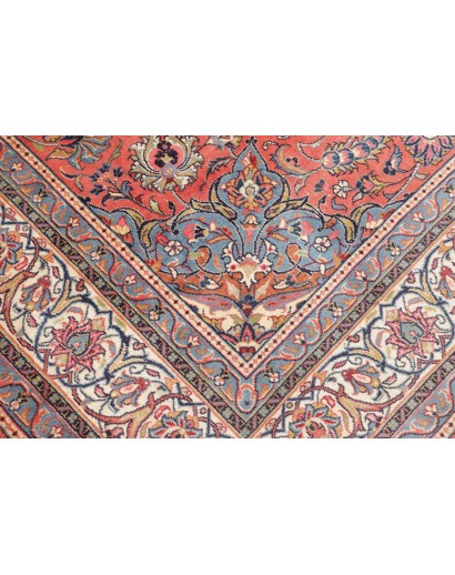 Tappeto Sarough Persia marrone grigio 250x345