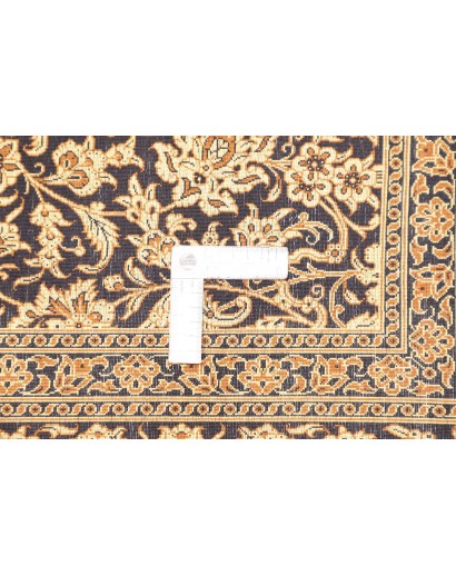 Tappeto Ghom seta Persia marrone 200x200