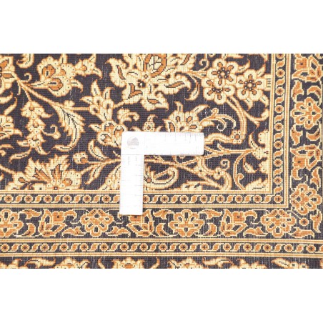 Tappeto Ghom seta Persia marrone 200x200