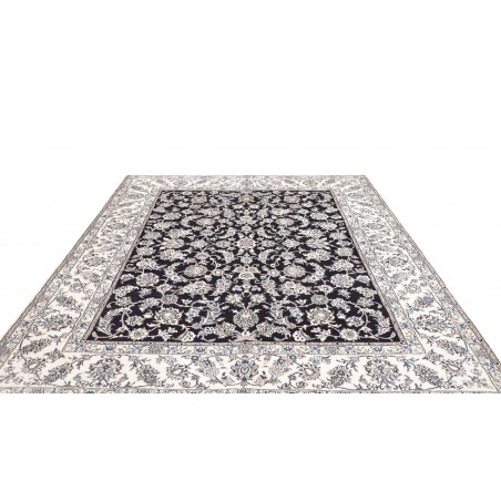 Tappeto Nain Kashmar Persia grigio 249x296