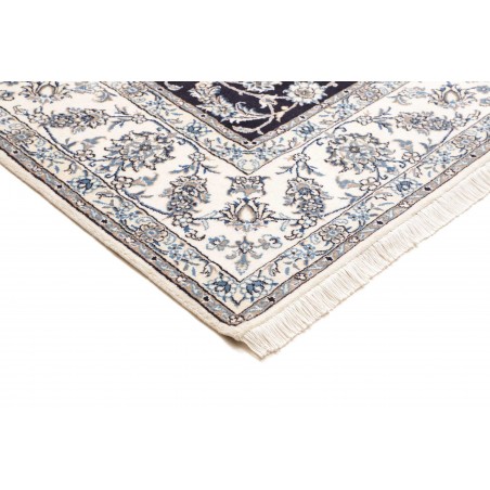 Tappeto Nain Kashmar Persia grigio 249x296