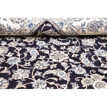 Tappeto Nain Kashmar Persia grigio 249x296