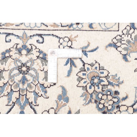 Tappeto Nain Kashmar Persia grigio 249x296