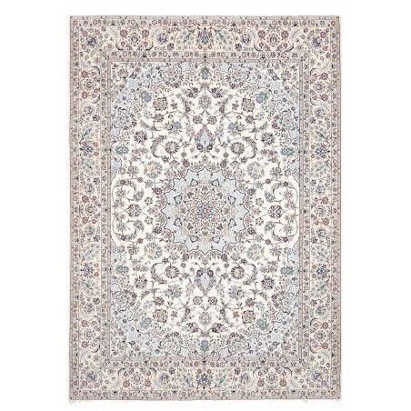 Tappeto Nain 9La Persia bianco grigio 246x346