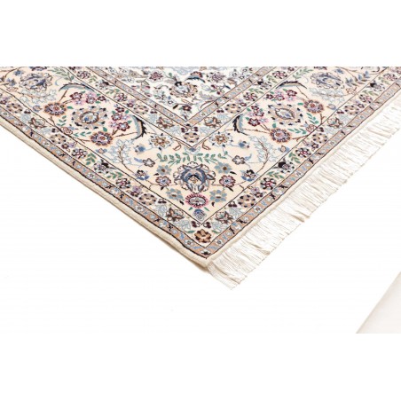 Tappeto Nain 9La Persia bianco grigio 246x346