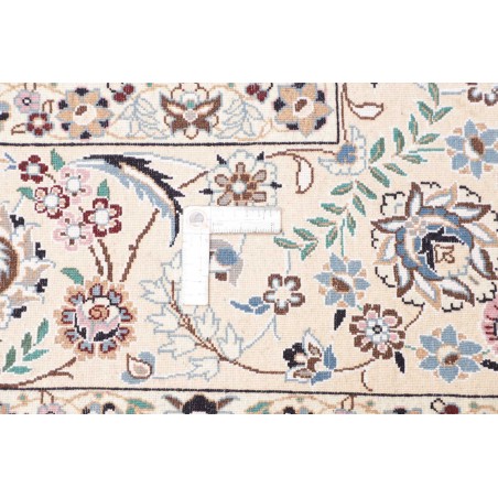 Tappeto Nain 9La Persia bianco grigio 246x346