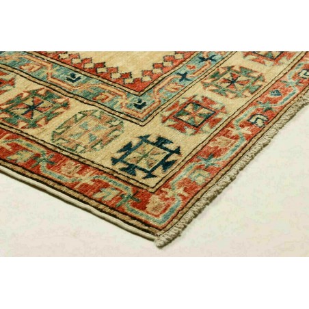 Tappeto Kazak Fine Pakistan bianco marrone 83x322