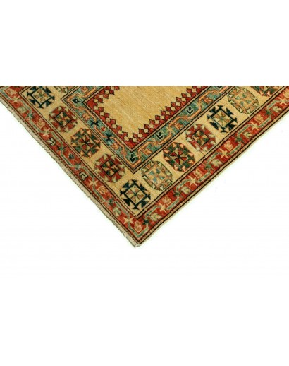 Tappeto Kazak Fine Pakistan bianco marrone 83x322