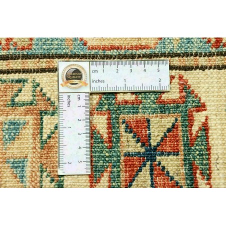 Tappeto Kazak Fine Pakistan bianco marrone 83x322