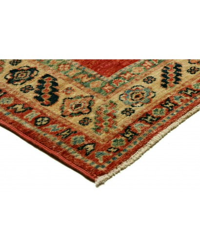 Tappeto Kazak Fine Pakistan marrone bianco 76x319