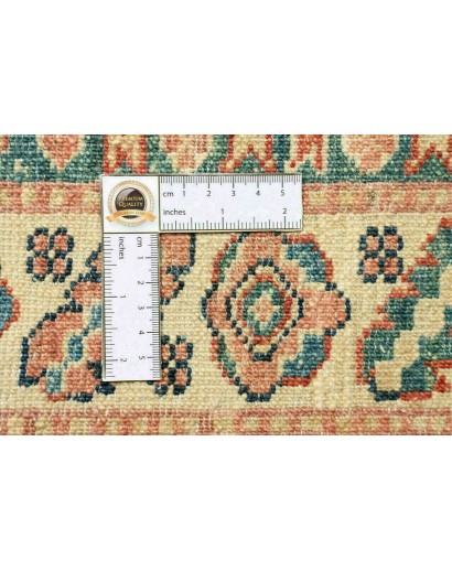 Tappeto Kazak Fine Pakistan marrone bianco 76x319