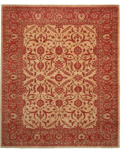Tappeto Zigler Fine Pakistan rosso marrone 252x296